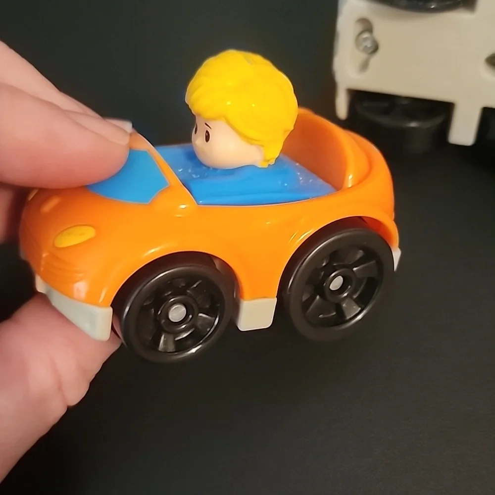 Colorful Toy Car Set Of 4 Mattel And White Castle Brands